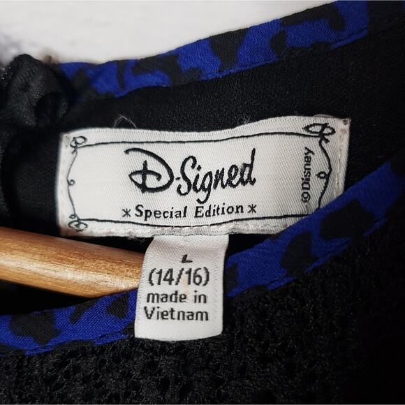 D-Signed Disney Leopard Print Dress, size 14/16 - Picture 4 of 4